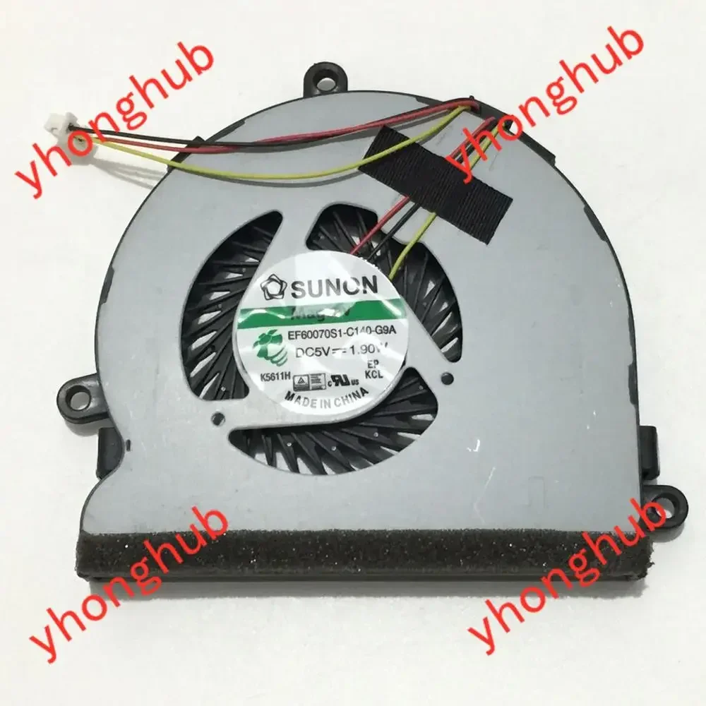SUNON EF60070S1-C140-G9A DC 5V 1.90W Cooling Fan
SUNON EF60070S1-C140-G9A DC 5V 1.90W Cooling Fan
