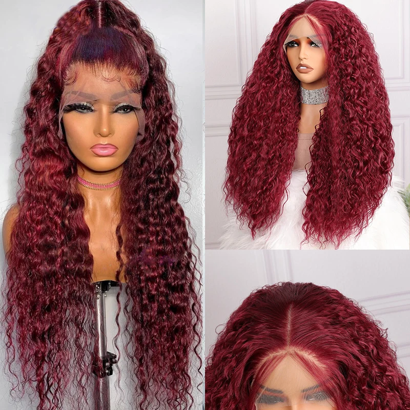 Мягкий 26 "длинный кудрявый Curly99j 180 плотность бордовый кружевной передний парик для черных женщин BabyHair без клея предварительно выщипанный термостойкий ежедневный
Мягкий 26 "длинный кудрявый Curly99j 180 плотность бордовый кружевной передний парик для черных женщин BabyHair без клея предварительно выщипанный термостойкий ежедневный