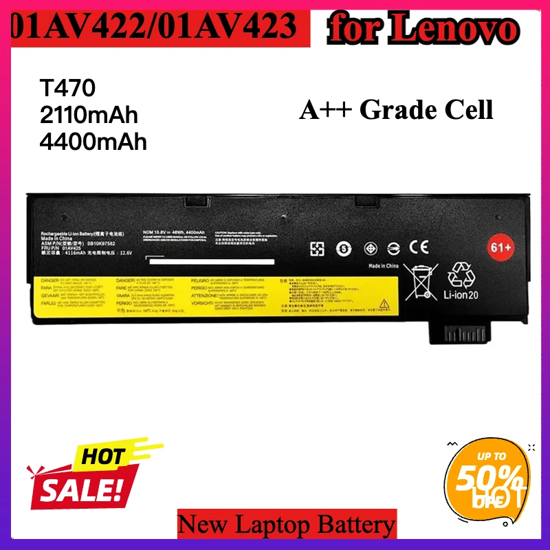 61+ 61 01AV423 T470 T480 P52S Аккумулятор для ноутбука Lenovo ThinkPad T570 T580 A475 01AV422 01AV424 01AV452 SB10K97579 SB10K97580
61+ 61 01AV423 T470 T480 P52S Аккумулятор для ноутбука Lenovo ThinkPad T570 T580 A475 01AV422 01AV424 01AV452 SB10K97579 SB10K97580
