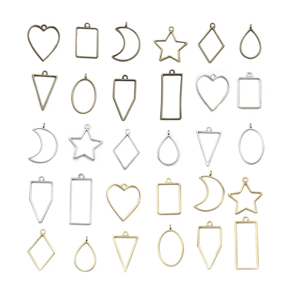 50Pcs Geometry Pendant Charms Alloy DIY Jewelry Making Pendants for Necklace Bracelet Earring Keychain Sweater Chain Decorative
50Pcs Geometry Pendant Charms Alloy DIY Jewelry Making Pendants for Necklace Bracelet Earring Keychain Sweater Chain Decorative