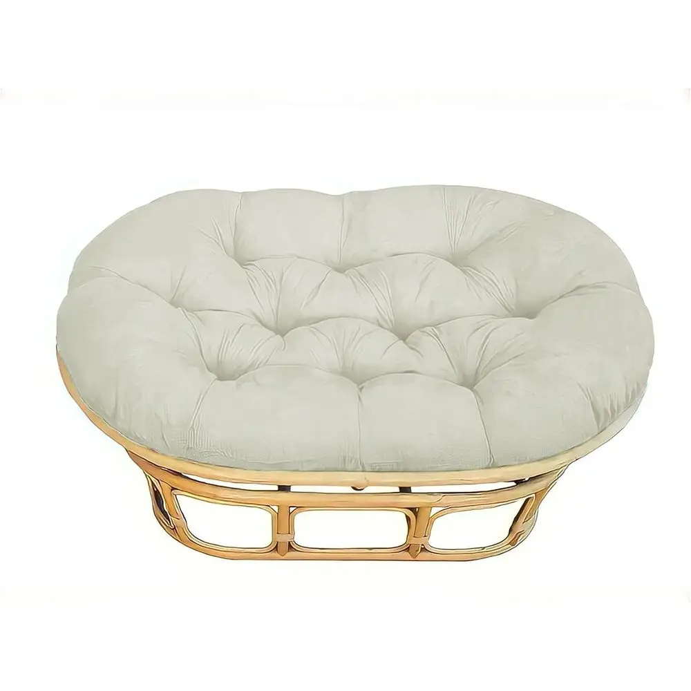 Double papasan Cushion, Extra Plush (e not Included) (Twill Eggshell)
Double papasan Cushion, Extra Plush (e not Included) (Twill Eggshell)
