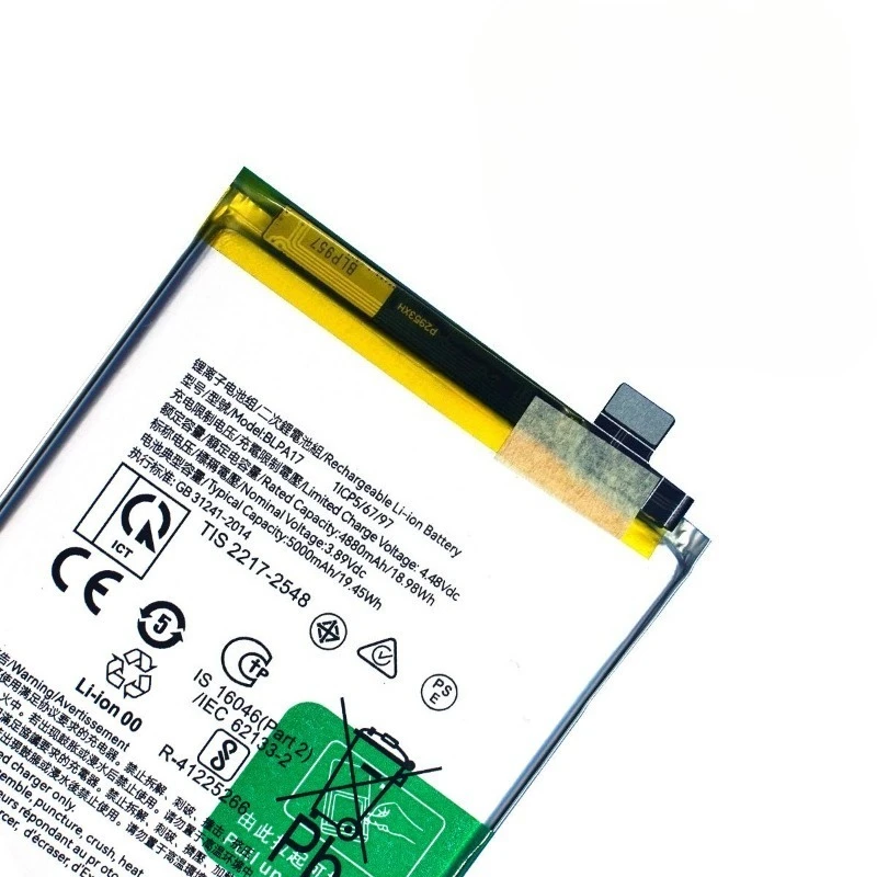 BLPA17 for OPPO Realme C53/C65 4G/C67 4G Phone Battery 0 Cycle High Quality Capacity Replacement Bateria Grade A Cell with Tools
BLPA17 for OPPO Realme C53/C65 4G/C67 4G Phone Battery 0 Cycle High Quality Capacity Replacement Bateria Grade A Cell with Tools