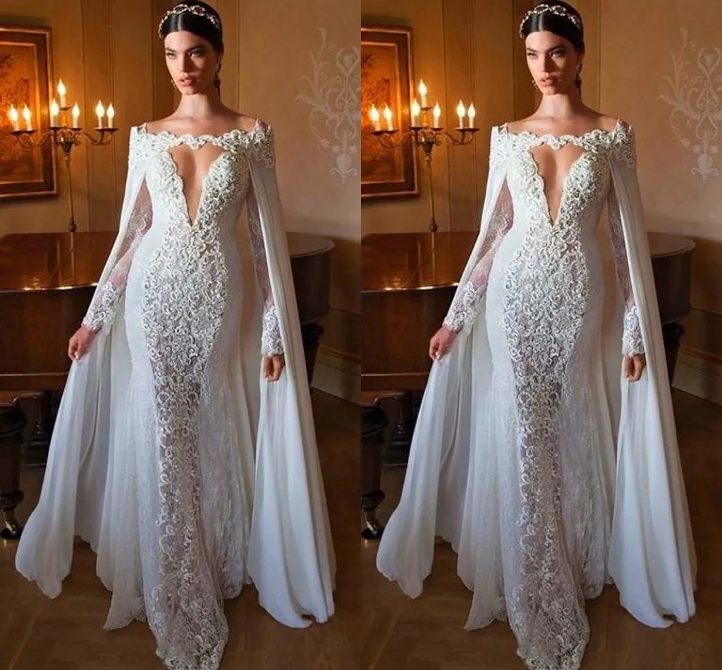 Robe Mariee Sexy Lace Arabic Dubai Wedding Party Dress 2025 Long Sleeves With Cape Backless Bride Gowns Vestido De Novias
Robe Mariee Sexy Lace Arabic Dubai Wedding Party Dress 2025 Long Sleeves With Cape Backless Bride Gowns Vestido De Novias