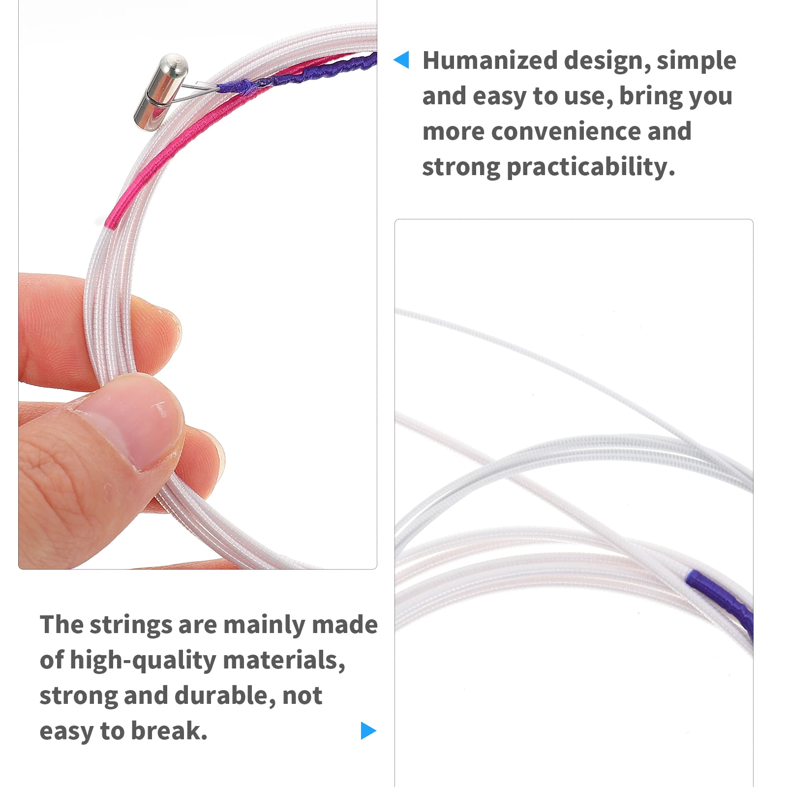 21Pcs Reliable Guzheng String Set Good Texture and Sweet Sound for Your Instrument Guzheng Changing Strings Kit
21Pcs Reliable Guzheng String Set Good Texture and Sweet Sound for Your Instrument Guzheng Changing Strings Kit