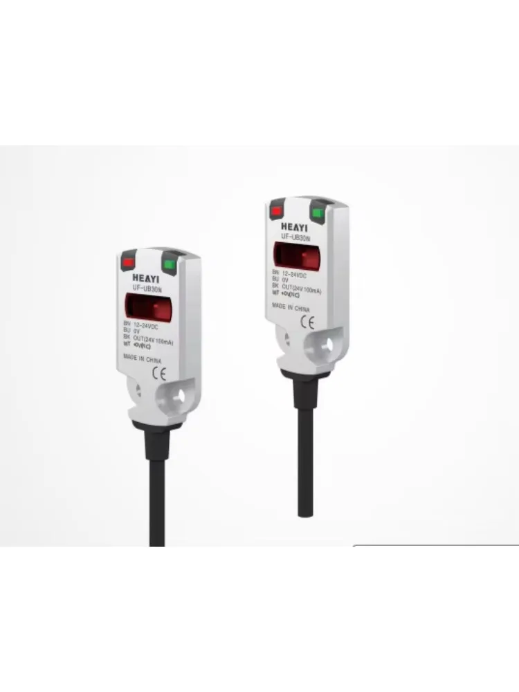 Stable Detection Algorithm Subminiature Photoelectric Stainless Steel Optical Sensor Unique UF-FB30P Sensor
