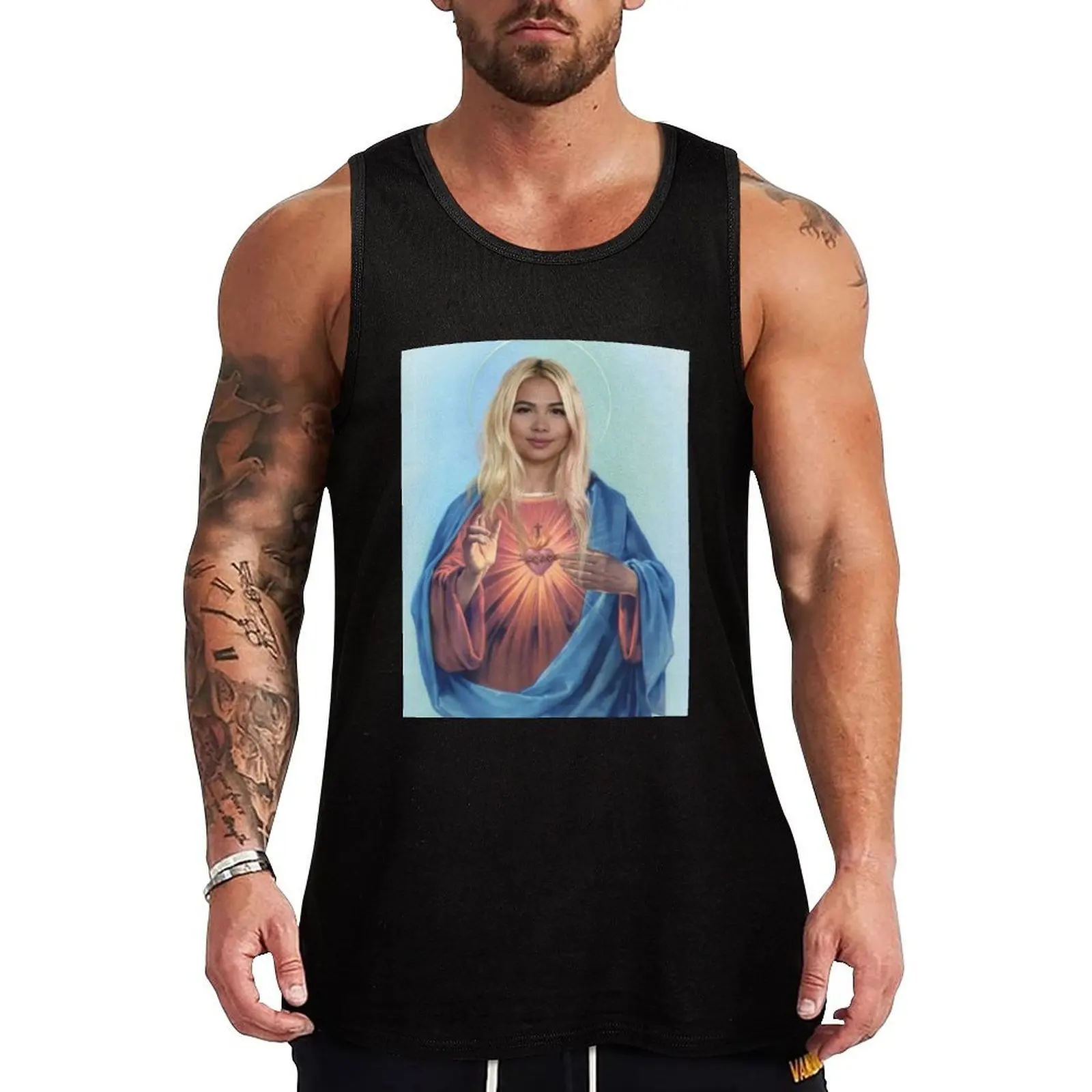 lesbian jesus Tank Top Streetwear Tank Top Casual Hip Hop Sleeveless Tee
lesbian jesus Tank Top Streetwear Tank Top Casual Hip Hop Sleeveless Tee