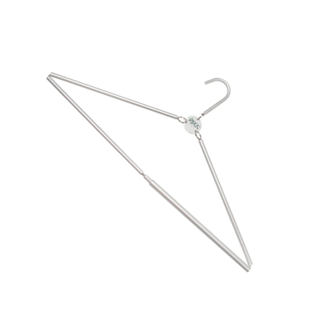 Foldable Travel Hanger Lightweight Metal Oxidation NonDecolor Coat Hangers Portable Folding Clothes Rack
Foldable Travel Hanger Lightweight Metal Oxidation NonDecolor Coat Hangers Portable Folding Clothes Rack