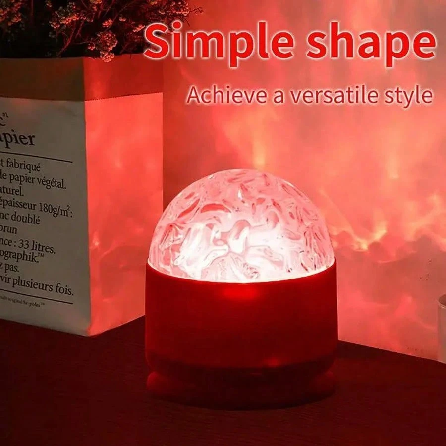 2 In 1 Water Ripple & Aurora Light Projector Lamp, USB Powered With 16-Color LED, Remote & Touch Control Features, Adjustable Brightness And 360° Rotation, Soothing Aurora Ocean Wave Effect For Living Room, Bedroom, Home Decor Light TikTokShopBlackFriday
2 In 1 Water Ripple & Aurora Light Projector Lamp, USB Powered With 16-Color LED, Remote & Touch Control Features, Adjustable Brightness And 360° Rotation, Soothing Aurora Ocean Wave Effect For Living Room, Bedroom, Home Decor Light TikTokShopBlackFriday