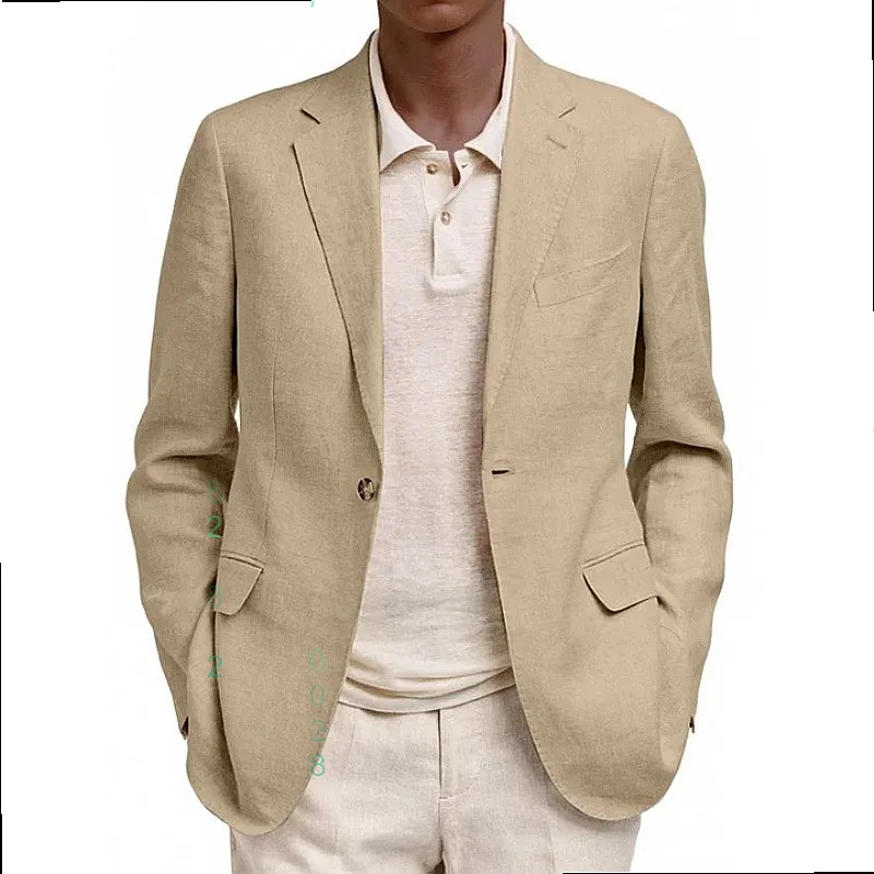 Men Long Sleeve Lapel Blazer Suit Jacket Business Casual Blazers Spring Summer
Men Long Sleeve Lapel Blazer Suit Jacket Business Casual Blazers Spring Summer