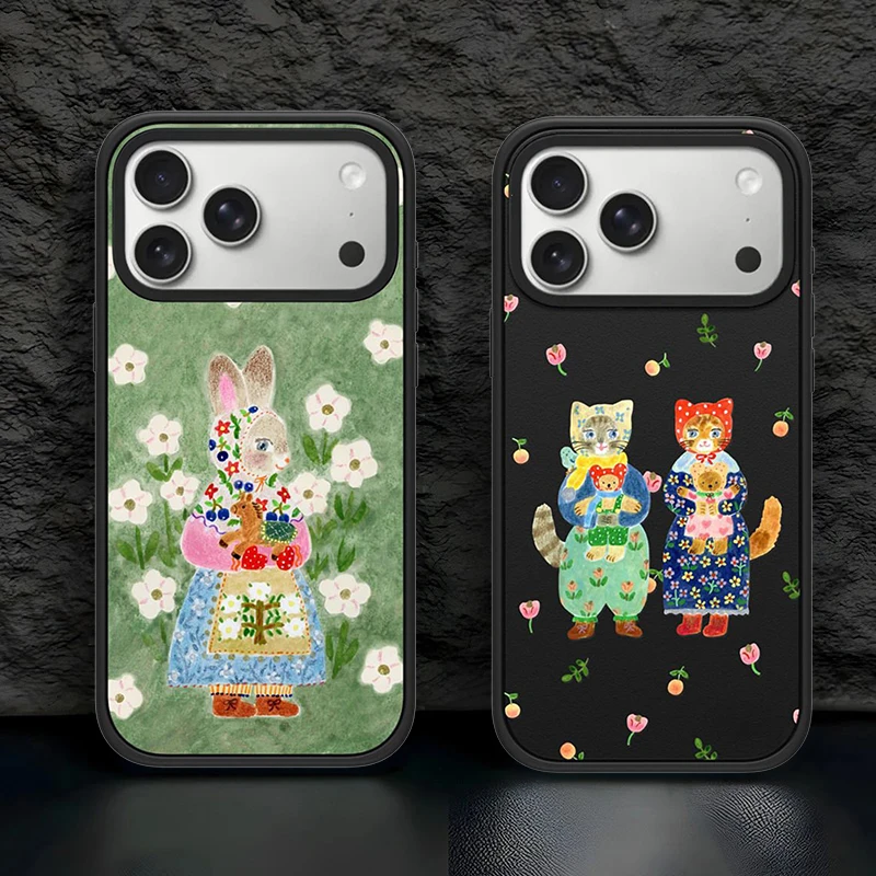 Animals Holding Hands Matte Texture Black Border Magnetic Phone Cover for IPhone 13 14 15 16 17 Pro Max Case for IPhone 17Pro
Animals Holding Hands Matte Texture Black Border Magnetic Phone Cover for IPhone 13 14 15 16 17 Pro Max Case for IPhone 17Pro