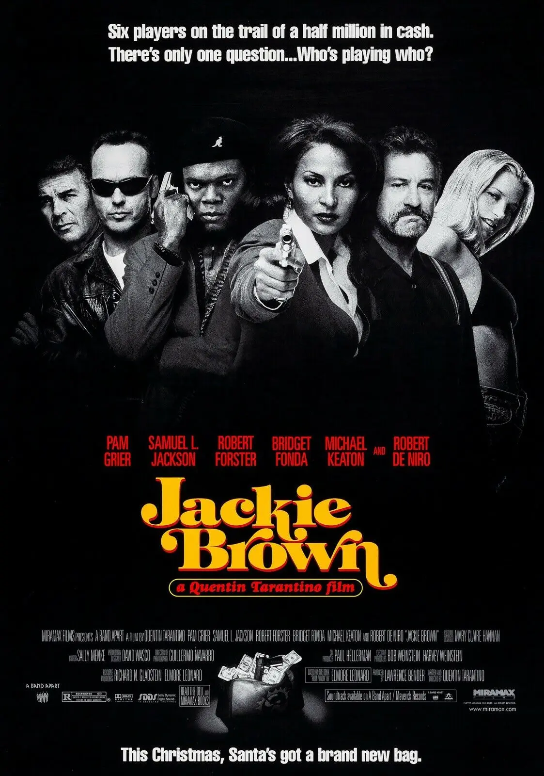 JACKIE BROWN Classic 90's Vintage Movie, Art Film Print Silk Poster, Home Wall Decor
JACKIE BROWN Classic 90's Vintage Movie, Art Film Print Silk Poster, Home Wall Decor