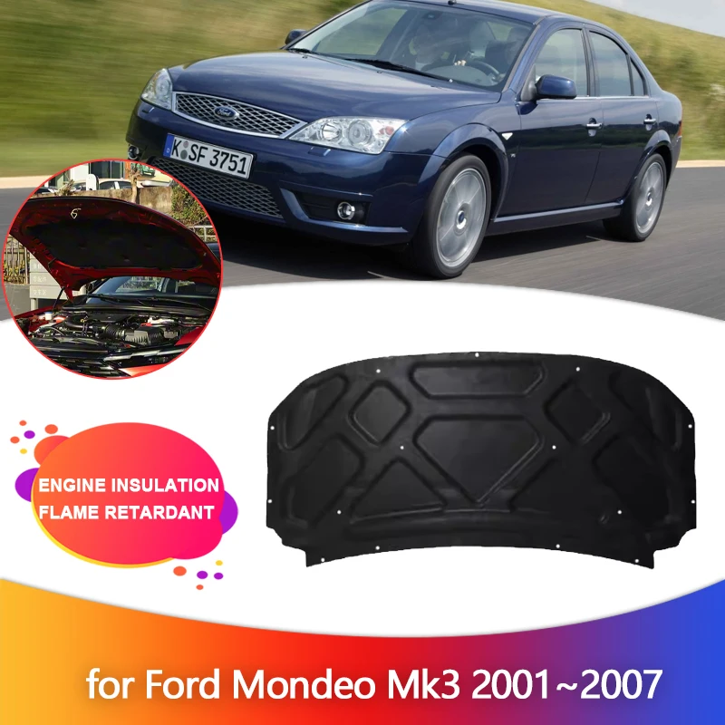 Car Engine Insulation Mat for Ford Mondeo Mk3 2001~2007 2002 Hood Heat Sound Liner Cotton Pad Soundproof Cover Part Accessories
Car Engine Insulation Mat for Ford Mondeo Mk3 2001~2007 2002 Hood Heat Sound Liner Cotton Pad Soundproof Cover Part Accessories