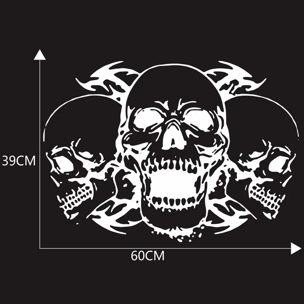 Universal Car Bonnet Sticker Waterproof Vinyl Decal Skull Head Graphic for Exterior SUV Truck DIY Decor
Universal Car Bonnet Sticker Waterproof Vinyl Decal Skull Head Graphic for Exterior SUV Truck DIY Decor