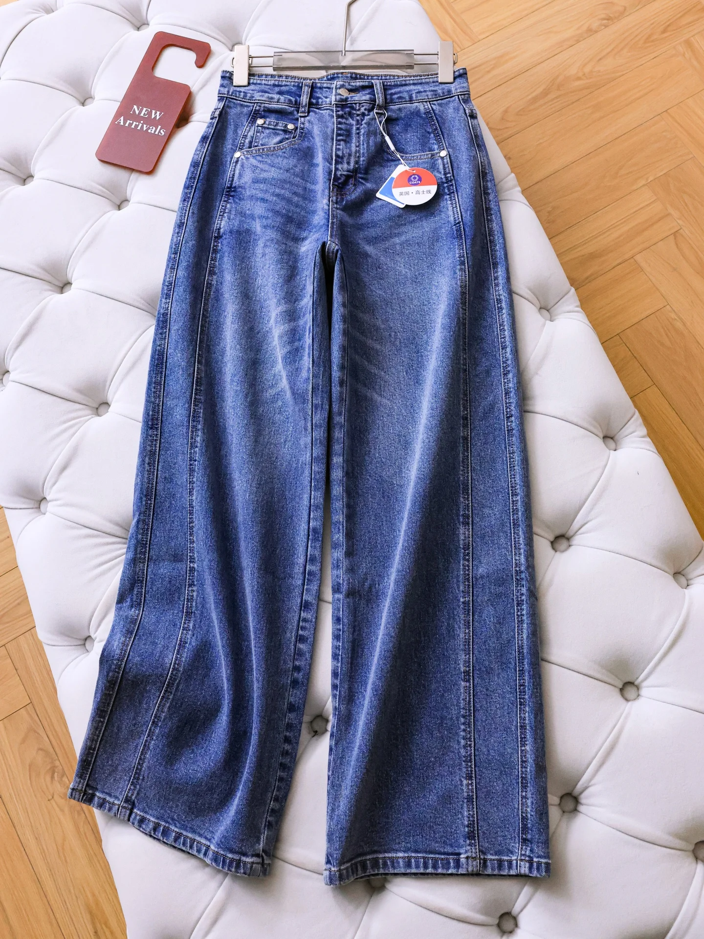 High Waist Wide Leg Jeans Women's Straight Cut Blue Washed Slimming Denim Trousers Comfortable Breathable All Season Wear
High Waist Wide Leg Jeans Women's Straight Cut Blue Washed Slimming Denim Trousers Comfortable Breathable All Season Wear