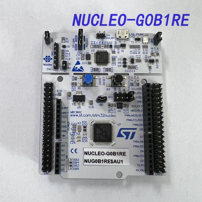 Avada Tech NUCLEO-G0B1RE STM32G0B1 Nucleo-64 STM32G0 ARM®Cortex®-M0 + MCU 32-битная Встроенная оценочная плата
Avada Tech NUCLEO-G0B1RE STM32G0B1 Nucleo-64 STM32G0 ARM®Cortex®-M0 + MCU 32-битная Встроенная оценочная плата