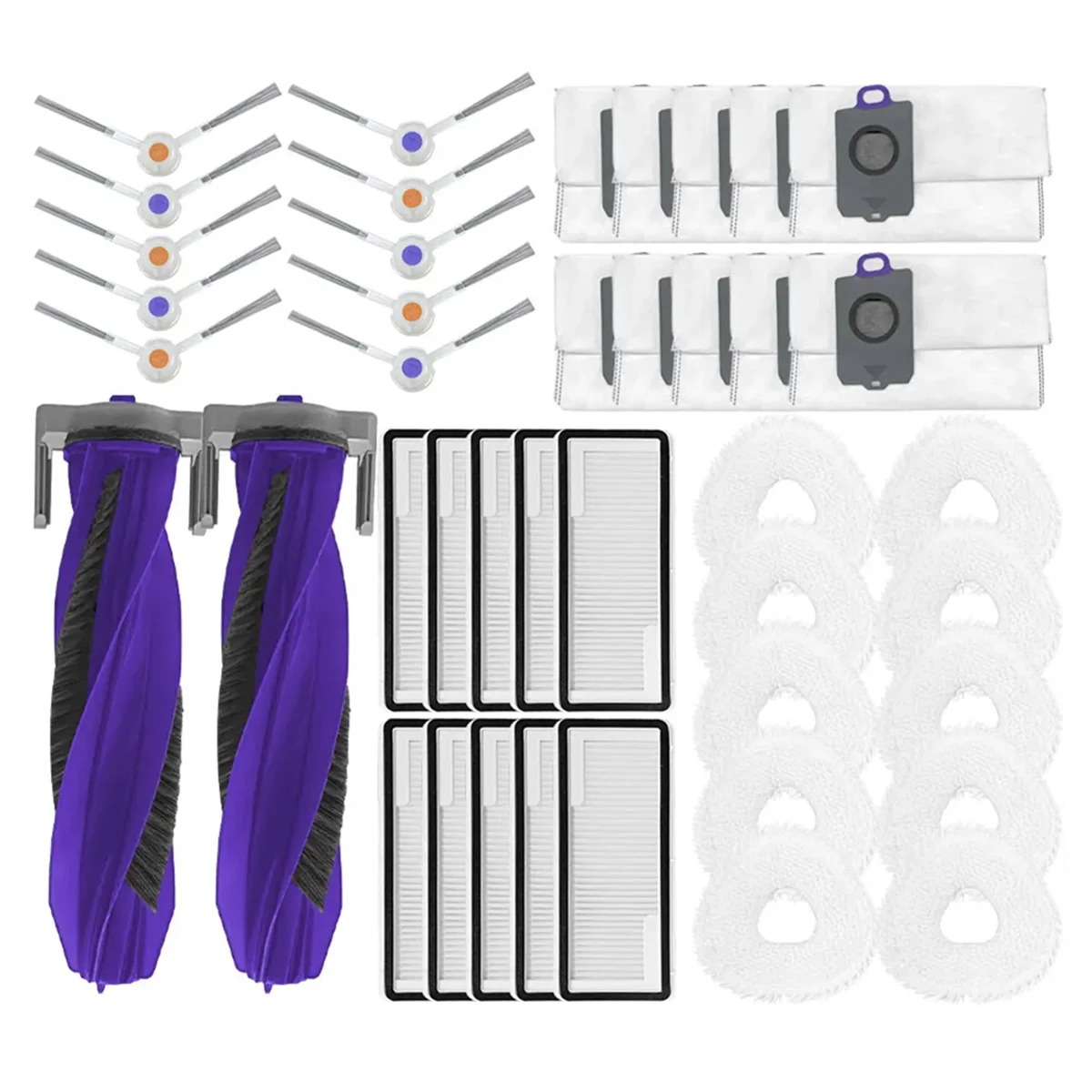 A23K-For Narwal Freo Z Ultra / YJCC017 Robot Vacuum Cleaner Main Side Brush Hepa Filter Mop Pad Cloth Dust Bag Accessories
A23K-For Narwal Freo Z Ultra / YJCC017 Robot Vacuum Cleaner Main Side Brush Hepa Filter Mop Pad Cloth Dust Bag Accessories
