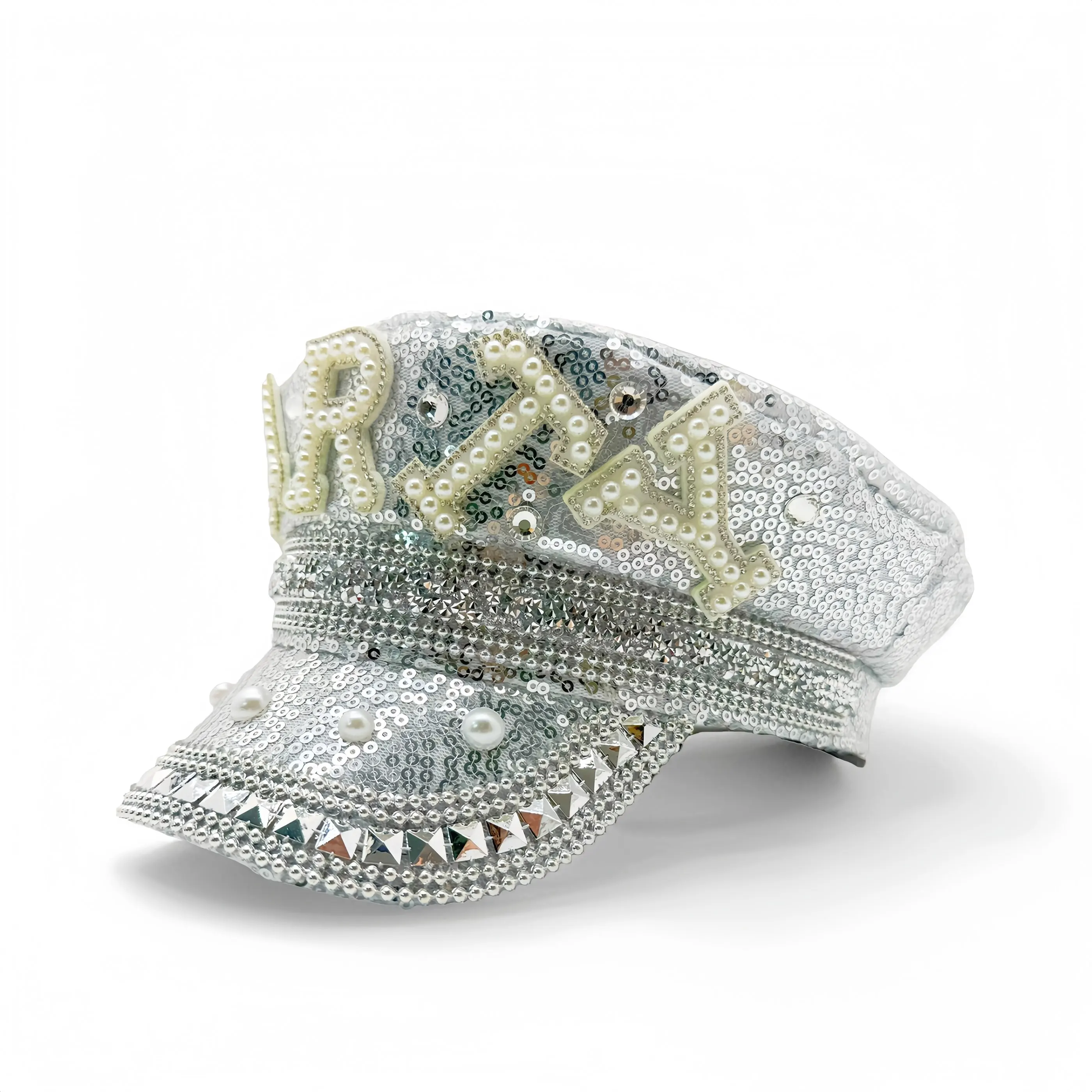 Steampunk Captain Hat Rhinestone for Music Festival, Halloween, Disco, Burning Man, Vintage Military Cap for Men & Women
Steampunk Captain Hat Rhinestone for Music Festival, Halloween, Disco, Burning Man, Vintage Military Cap for Men & Women