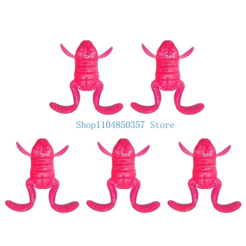 652F 5PCS Fishing Soft Baits Artificial Frogs Lures Swimbait Topwater Floating Lures Baits for Freshwater Saltwater
652F 5PCS Fishing Soft Baits Artificial Frogs Lures Swimbait Topwater Floating Lures Baits for Freshwater Saltwater