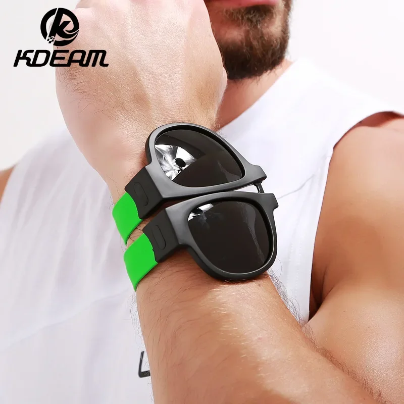 KDEAM Band Design Polarized Folding Sunglasses Outdoor Cycling Fishing Glasses Fashion Non-Slip Wrist Sunglasses 2024 New
KDEAM Band Design Polarized Folding Sunglasses Outdoor Cycling Fishing Glasses Fashion Non-Slip Wrist Sunglasses 2024 New
