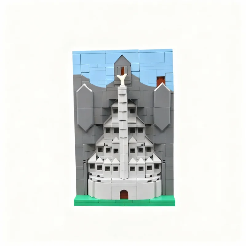 385PCS MOC Fantasy Movie Tales Gondor Model Creative Building Blocks Assembly Building Blocks Display Birthday Gift Bricks Set
385PCS MOC Fantasy Movie Tales Gondor Model Creative Building Blocks Assembly Building Blocks Display Birthday Gift Bricks Set