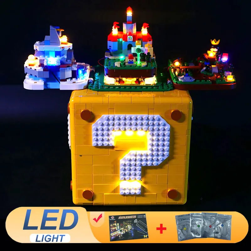 LED Light Kit For LEGO 71395 Yellow Box Mark Decorative Lamp Ideas DIY Gift (Not Include Building Blocks Bricks Kits Sets Model)
LED Light Kit For LEGO 71395 Yellow Box Mark Decorative Lamp Ideas DIY Gift (Not Include Building Blocks Bricks Kits Sets Model)