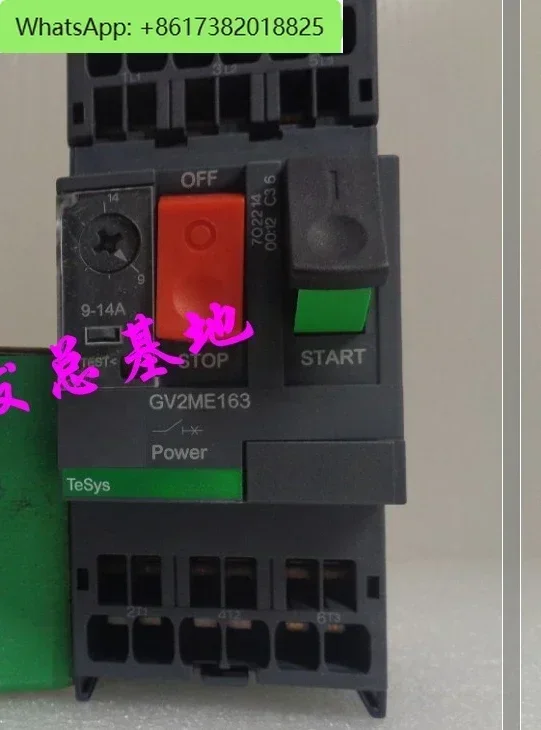 Original imported GV2ME163 thermal magnetic protection circuit breaker 9... 14 A
Original imported GV2ME163 thermal magnetic protection circuit breaker 9... 14 A