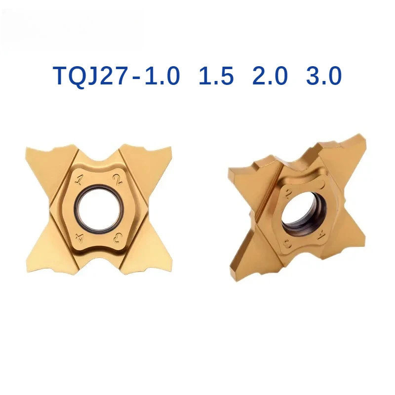TQJ27 1.0 1.5 2.0 2.5 3.0 R0.1 R0.2 R0.4 Grooving Blade Four-pointed star external grooving insert Carbide Insert For TQHR Holde
TQJ27 1.0 1.5 2.0 2.5 3.0 R0.1 R0.2 R0.4 Grooving Blade Four-pointed star external grooving insert Carbide Insert For TQHR Holde