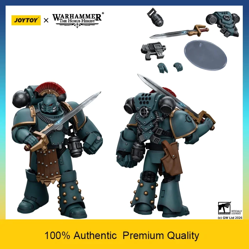 In Stock JOYTOY Warhammer The Horus Heresy Sons of Horus MKIV Tactical Squad Sergeant with Power Fist 1/18 Action Figure Model
In Stock JOYTOY Warhammer The Horus Heresy Sons of Horus MKIV Tactical Squad Sergeant with Power Fist 1/18 Action Figure Model