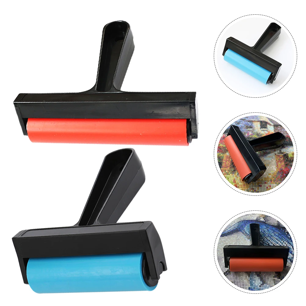 2pcs Roller Craft Tool Kits Wheel Ink Applicator Rubber Roller Diy Supplies Teaching Aids
2pcs Roller Craft Tool Kits Wheel Ink Applicator Rubber Roller Diy Supplies Teaching Aids