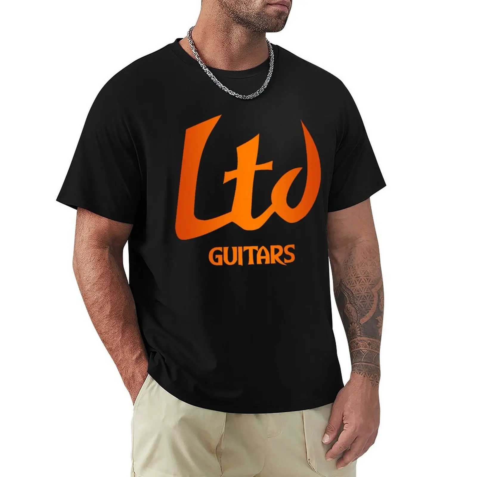 Ltd guitar logo classic t shirt T-Shirt new edition fashion shirts t shirt for men
Ltd guitar logo classic t shirt T-Shirt new edition fashion shirts t shirt for men