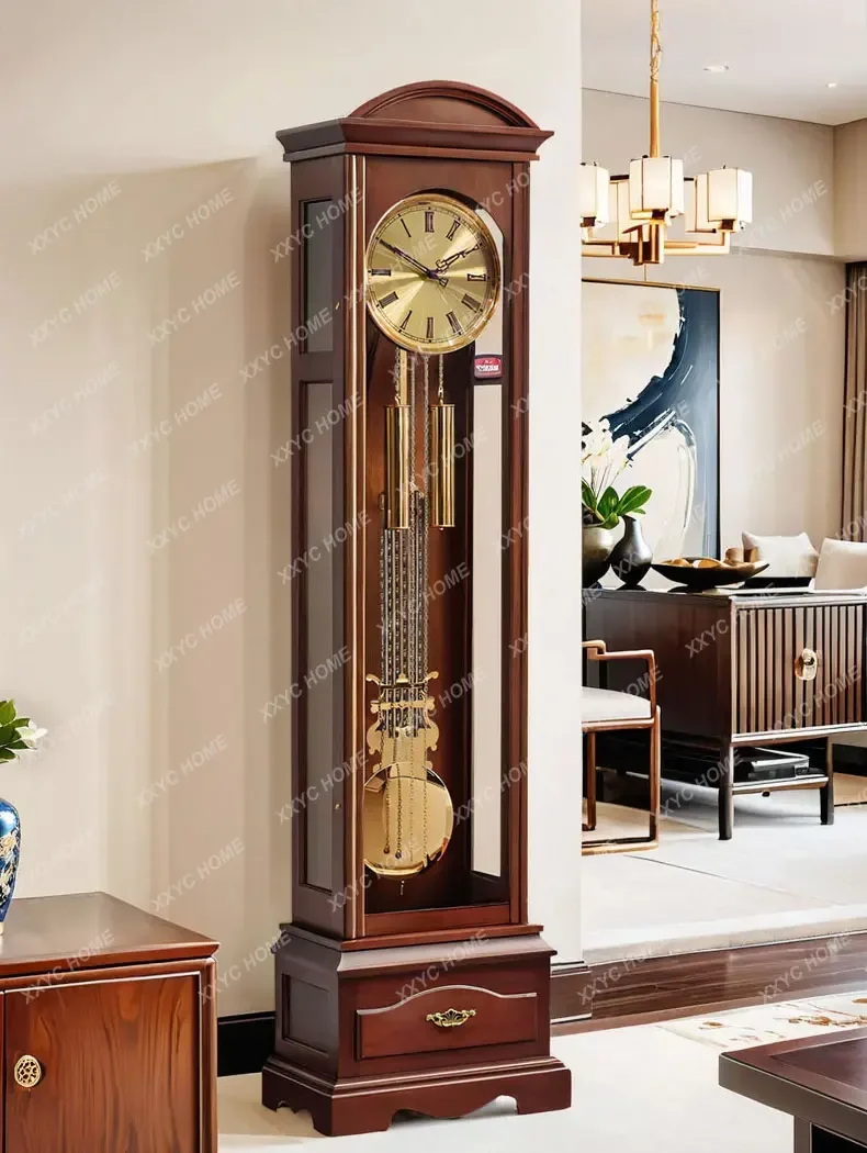 Helmler movement floor clock living room high sense light luxury modern simple vertical clock
Helmler movement floor clock living room high sense light luxury modern simple vertical clock