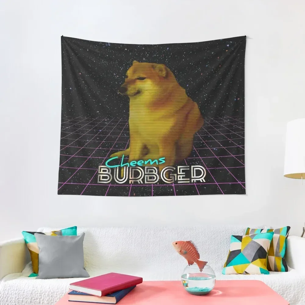 Cheemsburbger Tapestry Wall Hanging Room Decoration Aesthetic Home Decorations Tapestry
Cheemsburbger Tapestry Wall Hanging Room Decoration Aesthetic Home Decorations Tapestry