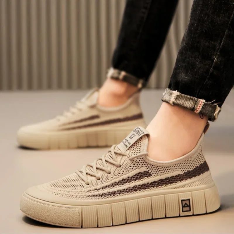 Summer Sneakers Man Breathable Mesh Vulcanize Shoes for Men Tennis Classic Original Social Deals Walking Common Designer Luxury
Summer Sneakers Man Breathable Mesh Vulcanize Shoes for Men Tennis Classic Original Social Deals Walking Common Designer Luxury