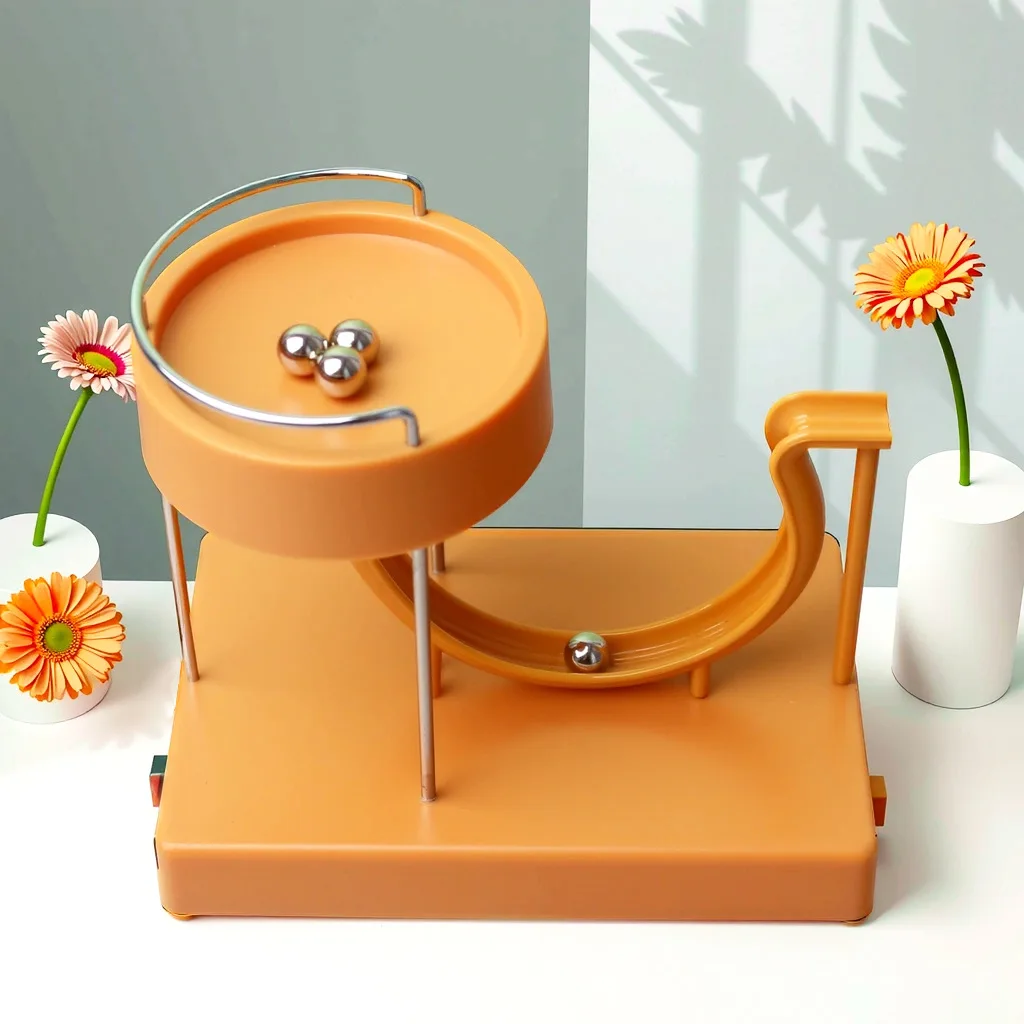 Creative Douyin Art Perpetual Motion Machine Ornament, Kinetic Art Dynamic Tossing Ball, Circulation Pressure Relief
Creative Douyin Art Perpetual Motion Machine Ornament, Kinetic Art Dynamic Tossing Ball, Circulation Pressure Relief