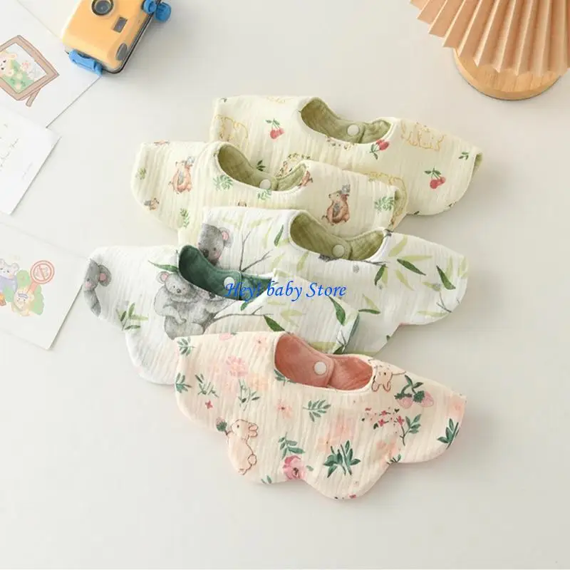 Q1FE хлопковый нагрудник, двусторонний нагрудник для кормления, впитывающее слюну, полотенце для новорожденных, ткань для одежда
Q1FE хлопковый нагрудник, двусторонний нагрудник для кормления, впитывающее слюну, полотенце для новорожденных, ткань для одежда