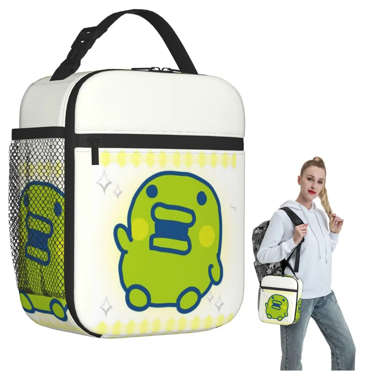 Термосумка для обедов Kuchipatchi Multiple Kuchipatchi Tama Tamagotchi на Хэллоуин для женщин и детей, изолированная сумка-тоут для еды
Термосумка для обедов Kuchipatchi Multiple Kuchipatchi Tama Tamagotchi на Хэллоуин для женщин и детей, изолированная сумка-тоут для еды