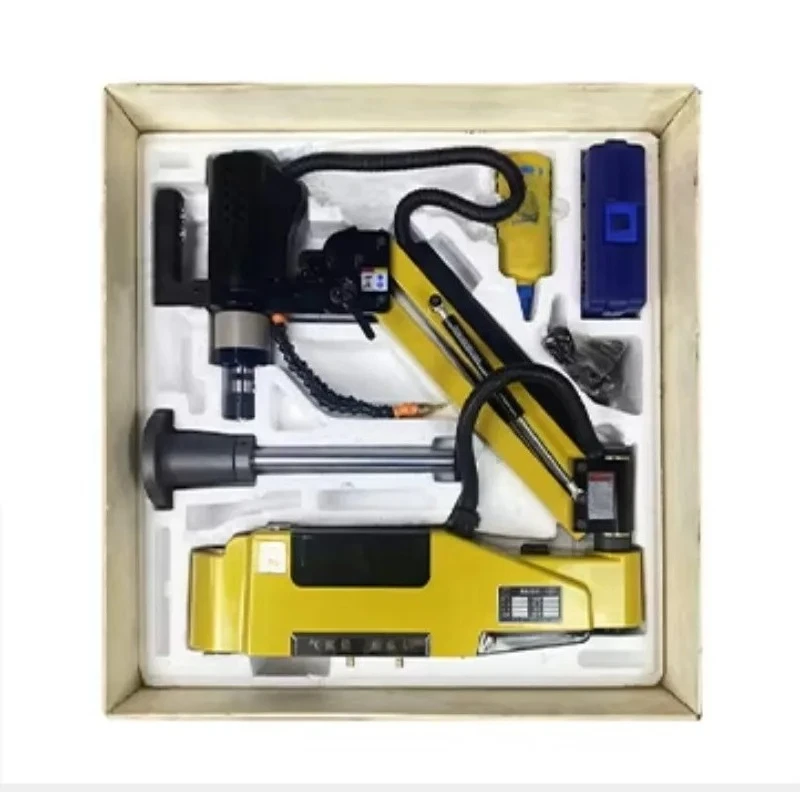 M3-M12 Auto Universal Vertical Threading Nut Electric Arm Drilling Tool Tapping Machine
M3-M12 Auto Universal Vertical Threading Nut Electric Arm Drilling Tool Tapping Machine