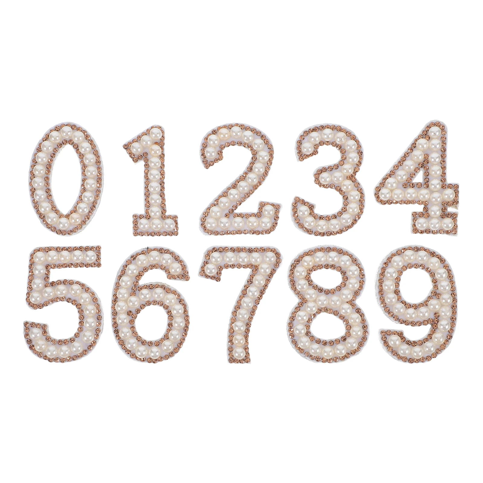 10 Pcs Rhinestone Pearl Iron On Patches Glitter Applique Crochet Numbers Clothing Diy Embellishment T Shirts Skirts
10 Pcs Rhinestone Pearl Iron On Patches Glitter Applique Crochet Numbers Clothing Diy Embellishment T Shirts Skirts