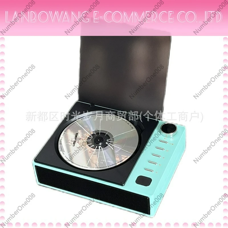 Portable Rechargeable CD Player Bluetooth Speaker for CD Album
Portable Rechargeable CD Player Bluetooth Speaker for CD Album