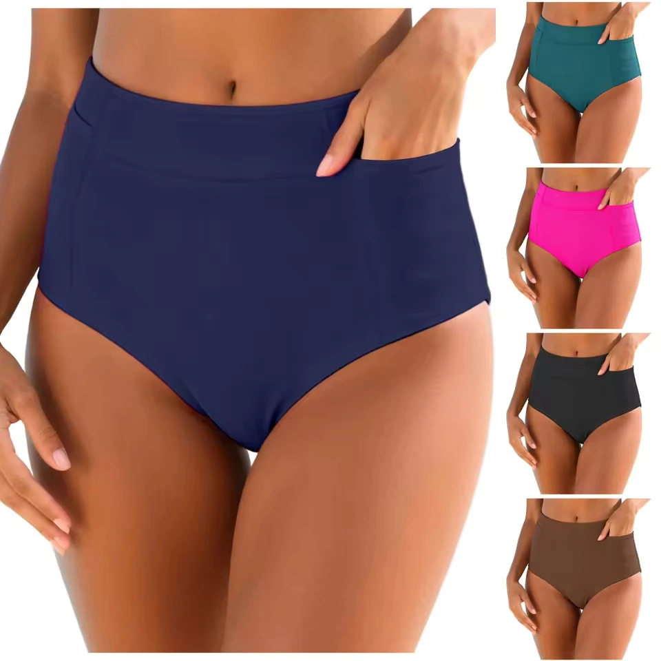Women High Waist Bikini Bottoms Moderate Coverage Bathing Suit Bottoms Swimsuit Sexy Women Summer Swimwear Bikini Set
Women High Waist Bikini Bottoms Moderate Coverage Bathing Suit Bottoms Swimsuit Sexy Women Summer Swimwear Bikini Set