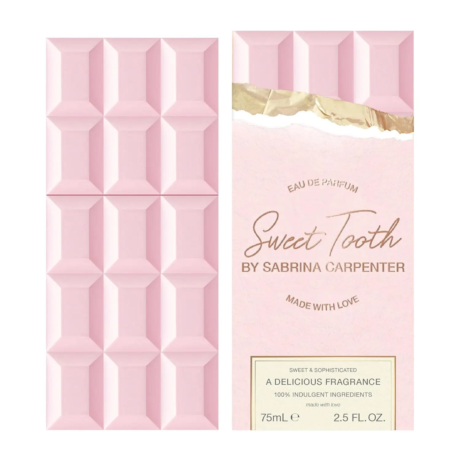 Sabrina Carpenter Sweet Tooth Eau De Parfum 2.5 Fl Oz - Cotton Candy Scented Long-lasting Perfume Suitable for Various Occasions
Sabrina Carpenter Sweet Tooth Eau De Parfum 2.5 Fl Oz - Cotton Candy Scented Long-lasting Perfume Suitable for Various Occasions