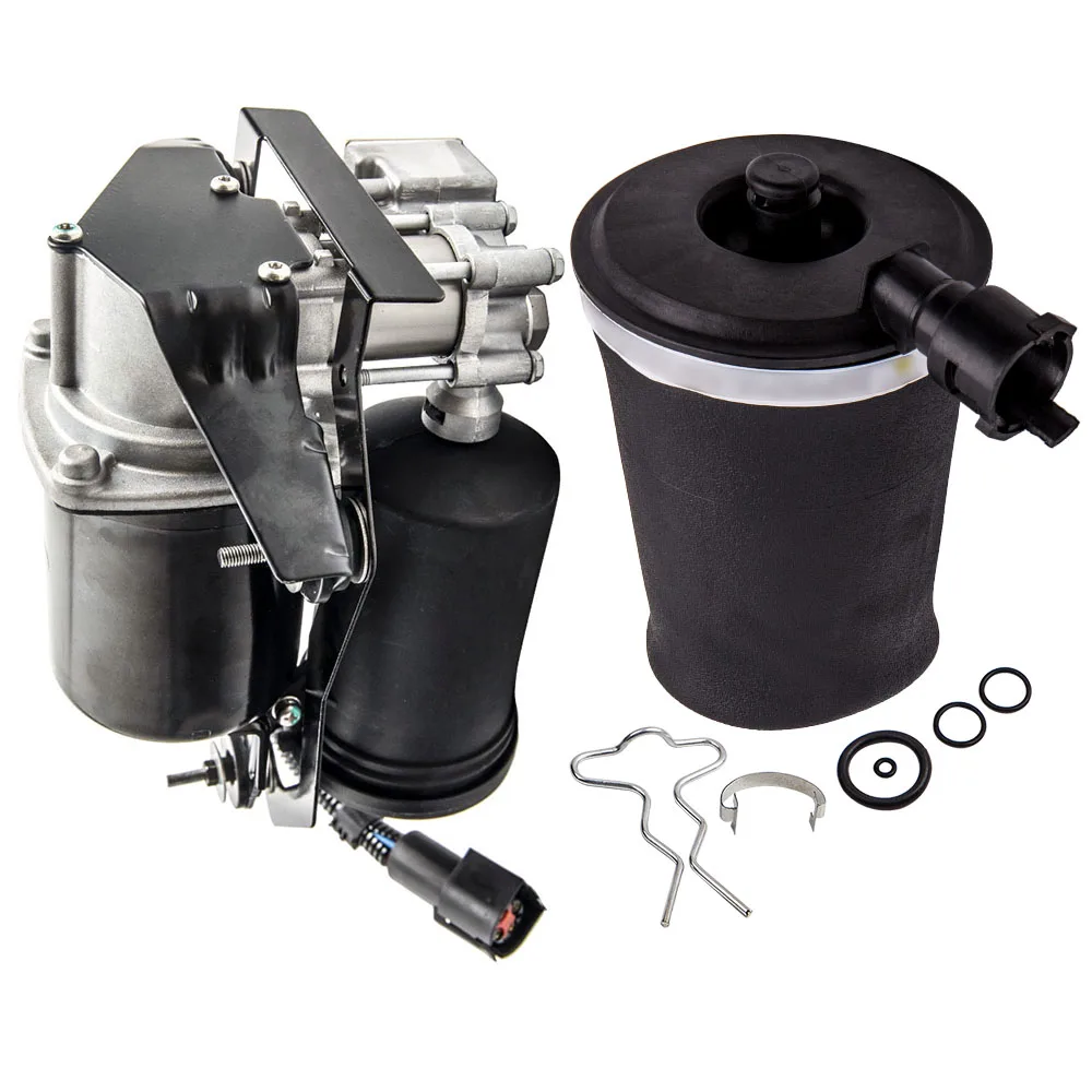 Pair Rear Air Suspension Bag & 1 Compressor pump for Lincoln Town Car 3U2Z5580AA Shock Absorber Parts
Pair Rear Air Suspension Bag & 1 Compressor pump for Lincoln Town Car 3U2Z5580AA Shock Absorber Parts