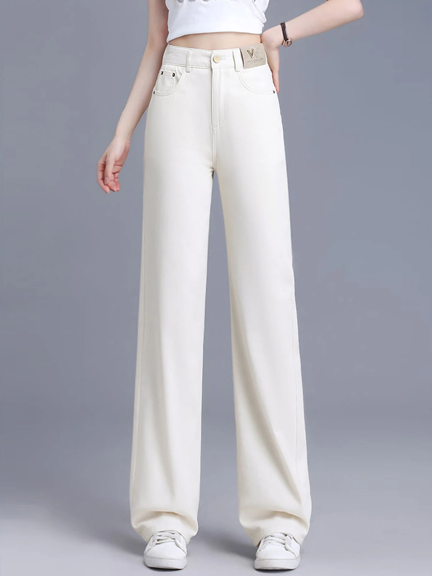 High Waist Wide Leg Skinny Denim Jeans Women's Casual Loose Straight Cut Summer New Style Dreamy Elegant Soft Comfortable
High Waist Wide Leg Skinny Denim Jeans Women's Casual Loose Straight Cut Summer New Style Dreamy Elegant Soft Comfortable