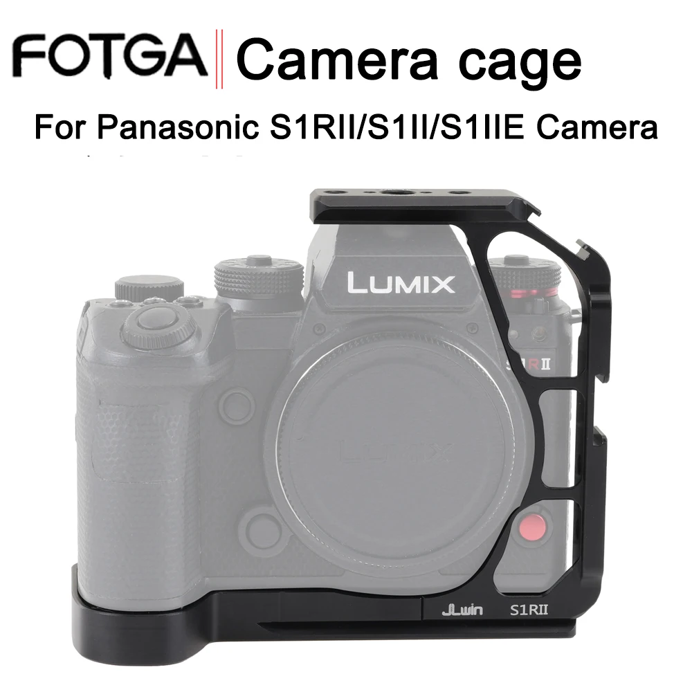 FOTGA For Panasonic S1RII/S1II/S1IIE Cage Wooden Handle Quick Release Cage Kit For LUMIX S1RII/S1IIE Quick Release Plate Trip
FOTGA For Panasonic S1RII/S1II/S1IIE Cage Wooden Handle Quick Release Cage Kit For LUMIX S1RII/S1IIE Quick Release Plate Trip