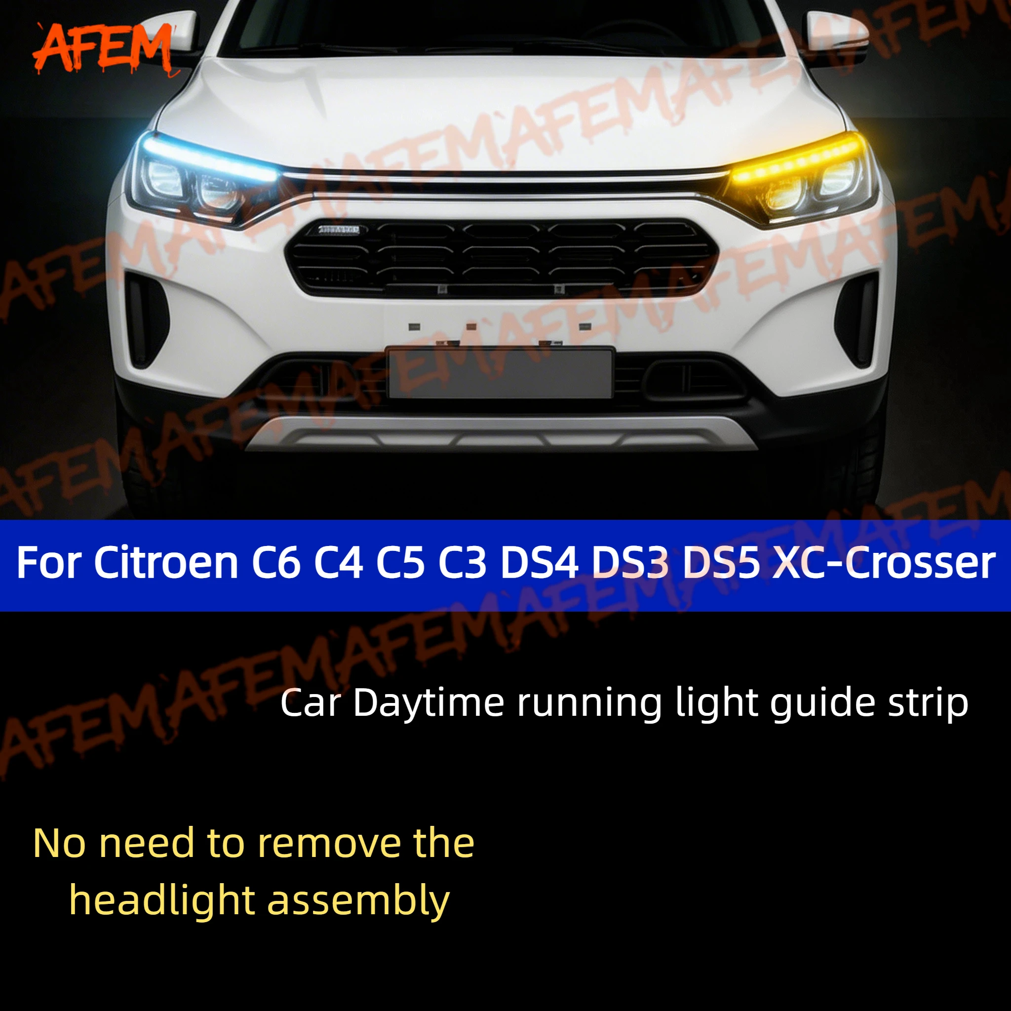 Daytime Running Light For Citroen C6 C4 C5 C3 DS4 DS3 DS5 XC-Crosser Guide Strip Auto LED Daytime Running light
Daytime Running Light For Citroen C6 C4 C5 C3 DS4 DS3 DS5 XC-Crosser Guide Strip Auto LED Daytime Running light