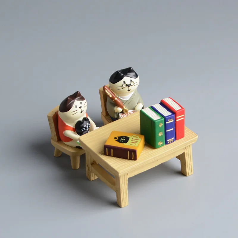 ZAKKA, домашняя ученическая сцена, милая кошка с животными, мини-фигурка, настольное кресло, настольное украшение, фигурка, украшение для детей, подарки на день рождения
ZAKKA, домашняя ученическая сцена, милая кошка с животными, мини-фигурка, настольное кресло, настольное украшение, фигурка, украшение для детей, подарки на день рождения