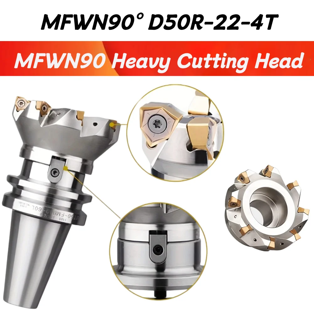 MFWN 90 Degree MFWN90 Double Sided Hexagonal Heavy Cutting Face Milling Cutter Head WNMU 0806 Insert Milling Cutter Disk
MFWN 90 Degree MFWN90 Double Sided Hexagonal Heavy Cutting Face Milling Cutter Head WNMU 0806 Insert Milling Cutter Disk