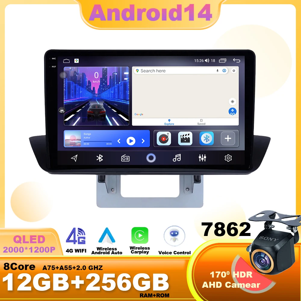 Android 14 For Mazda BT-50 2012 - 2017 Car Radio Stereo Multimedia WIFI Wireless GPS BT Head Unit Carplay Android Auto 4G
Android 14 For Mazda BT-50 2012 - 2017 Car Radio Stereo Multimedia WIFI Wireless GPS BT Head Unit Carplay Android Auto 4G