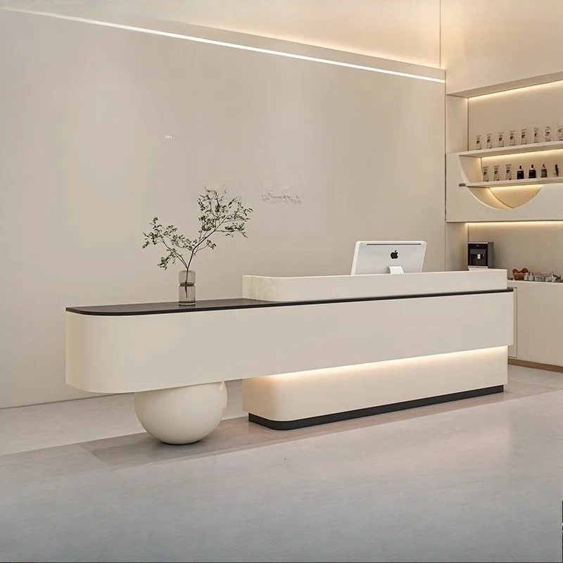 Unique Hotel Reception Desks Modern White Restaurant Company Reception Desks Led Lights Comptoire Accueil Commercial Furniture
Unique Hotel Reception Desks Modern White Restaurant Company Reception Desks Led Lights Comptoire Accueil Commercial Furniture