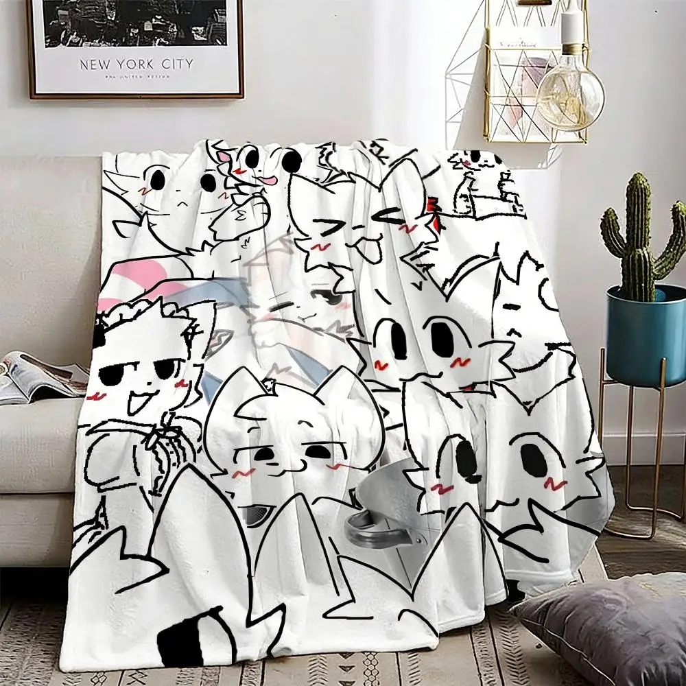 Cute Cat b-Boykisser Throw Lightweight 240g Flannel Blanket Soft Skin-friendly for Summer Cooling
Cute Cat b-Boykisser Throw Lightweight 240g Flannel Blanket Soft Skin-friendly for Summer Cooling